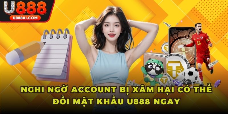 Nghi ngờ account bị xâm hại có thể đổi mật khẩu U888 ngay Nghi ngờ account bị xâm hại có thể đổi mật khẩu U888 ngay