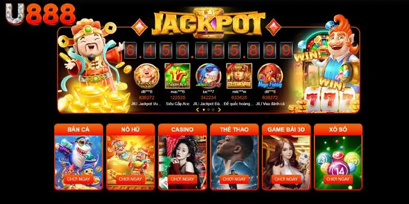 kho game u888 đa dạng